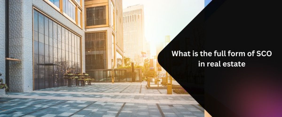 what-is-the-full-form-of-sco-in-real-estate